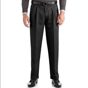 George Men's Dress Pants Black